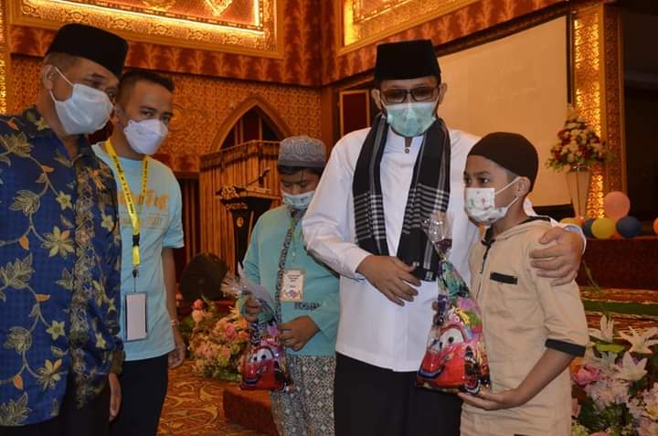 Hadiri 'Yatim Fest 2021' Wako Hendri Septa Motivasi Ratusan Anak Yatim di Padang